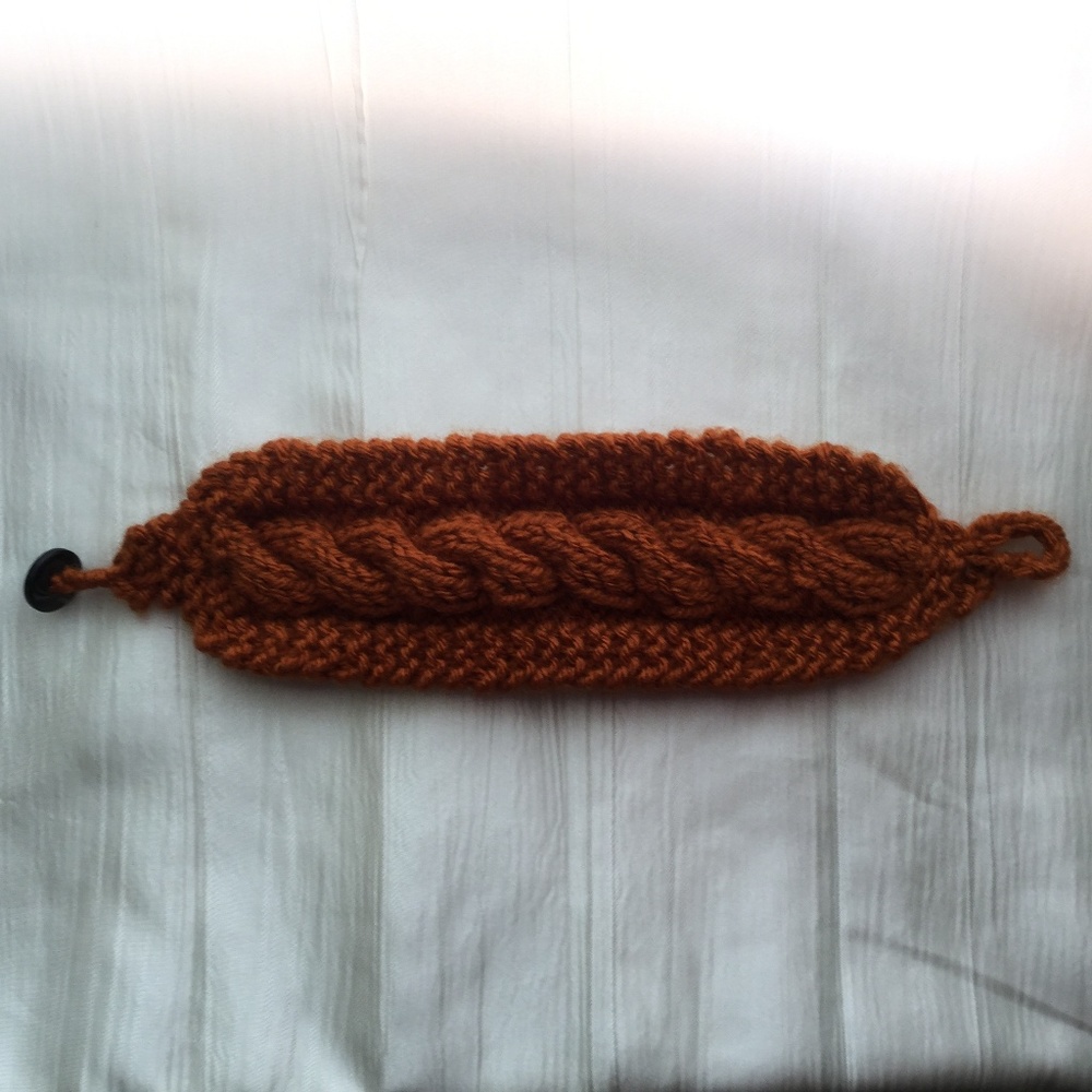 Handmade Cable Knit Mug Cozy / Sweater - Picture 3 of 3